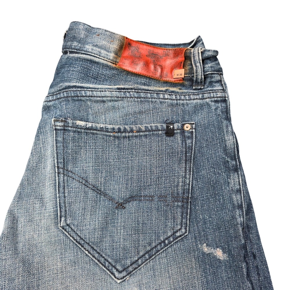 Rocawear‎ Men's Slim Fit Jeans W36 L32 Premium Indigo Blue Denim Y2K Streetwear